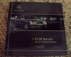 2004 Mercedes Benz E-Class E320, E500 & E55 AMG 211 Chassis Shop Service Repair, Electrical Wiring & Owner's Operator Manual User Guide CD