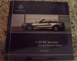 2006 Mercedes Benz SL500, SL55 AMG, SL600 Bi Turbo & SL65 AMG SL-Class 230 Chassis Shop Service Repair, Electrical Wiring & Owner's Operator Manual User Guide CD