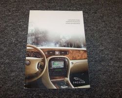 2008 Jaguar XJ Series Navigation System Owner's Operator Manual User Guide