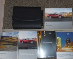 2010 Mercedes Benz SL550, SL600, SL63 AMG & SL65 AMG SL-Class Owner's Operator Manual User Guide Set