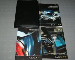 2010 Jaguar XJ Series Owner's Operator Manual User Guide Set