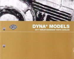 2017 Harley Davidson Dyna Models Parts Catalog
