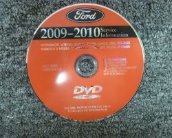 2009 Ford F-53 Motorhome RV Chassis Service Manual DVD