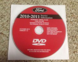 2011 Ford F-53 Motorhome RV Chassis Service Manual DVD