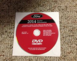 2014 Ford F-53 Motorhome RV Chassis Service Manual DVD
