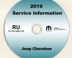 2019 Jeep Cherokee Shop Service Repair Manual CD