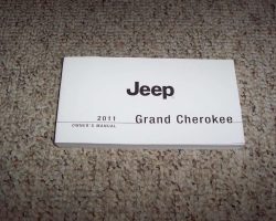 2011 Jeep Grand Cherokee Owner's Operator Manual