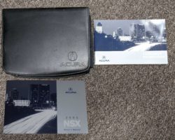 2005 Acura NSX Owner's Manual Set