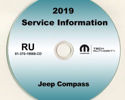 2019 Jeep Compass Shop Service Repair Manual CD
