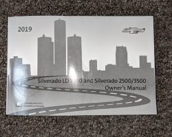 2019 Chevrolet Silverado Owner's Manual - Old Style