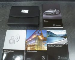 2017 Mercedes Benz SL-Class SL450, SL550, SL63 AMG, SL65 AMG Owner's Operator Manual User Guide Set
