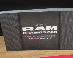 2019 Dodge Ram Truck 3500, 4500 & 5500 Cab Chassis Owner's Manual
