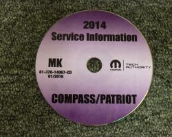 2014 Jeep Patriot Shop Service Repair Manual CD