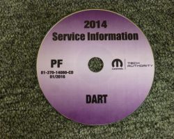 2014 Dodge Dart Shop Service Repair Manual CD