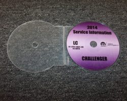2014 Dodge Challenger  Shop Service Repair Manual CD