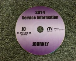 2014 Dodge Journey Shop Service Repair Manual CD