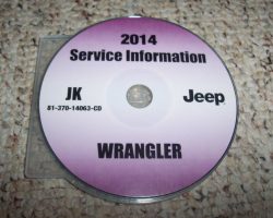 2014 Jeep Wrangler Shop Service Repair Manual CD
