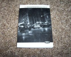 2014 Ford Taurus Police Interceptor Owner's Manual