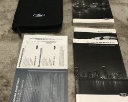 2014 Ford Explorer Police Interceptor Owner's Manual Set