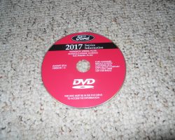 2017 Lincoln Continental Service Manual DVD