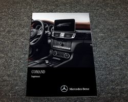 2017 Mercedes Benz SL-Class SL450, SL550,
  SL63 AMG & SL65 AMG Comand Navigation System Owner's Manual