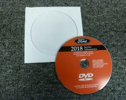 2018 Ford F-Super Duty Trucks F-650 F-750 Service Manual DVD