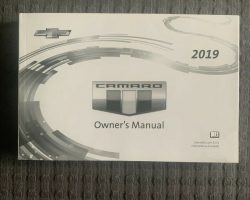 2019 Chevrolet Camaro Owner's Manual