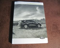 2020 Ford Escape Owner's Manual