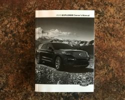 2020 Ford Explorer Owner's Manual