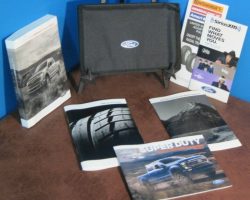 2020 Ford F-Super Duty Truck Ownerís Manual Set