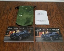 2020 Jeep Cherokee Owner's Manual Set
