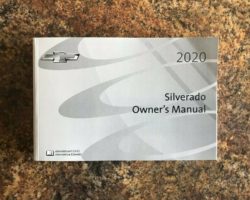 2020 Chevrolet Silverado 1500 2500 3500 Owner's Manual