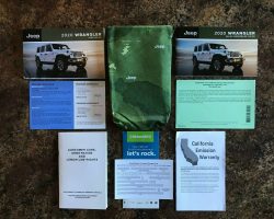 2020 Jeep Wrangler Owner's Manual Set