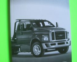 2019 Ford F-Super Duty F-650 F-750 Truck Owner?s Manual