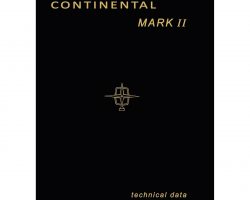 1956 Lincoln Continental Mark II Service Manual