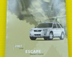2007 Escape Om