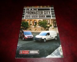 2015 Dodge Ram Promaster City Owner's Manual