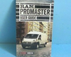 2015 Dodge Ram Promaster Owner's Manual