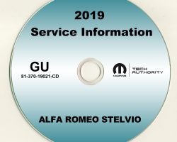 2019 Alfa Romeo Stelvio Service Manual on CD