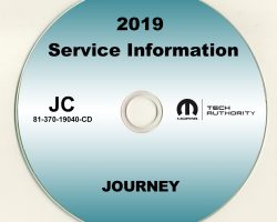 2019 Dodge Journey Service Manual on CD