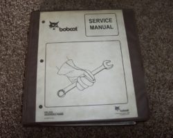 Bobcat T2250 Telehandler Shop Service Repair Manual
