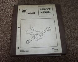 Bobcat T2556 Telehandler Shop Service Repair Manual