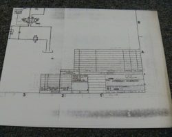 Bobcat T3093CD Telehandler Hydraulic Schematic Diagram Manual