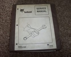 Bobcat T3093CD Telehandler Shop Service Repair Manual