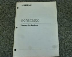 CATERPILLAR 10555C FORKLIFT Hydraulic Schematic Diagram Manual