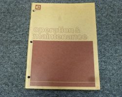 CATERPILLAR 10555C FORKLIFT Owner Operator Maintenance Manual