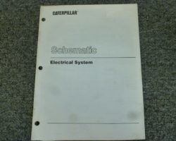 CATERPILLAR 2C3000 FORKLIFT Electric Wiring Diagram Manual