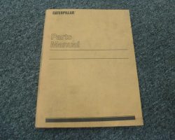 CATERPILLAR DP100 FORKLIFT Parts Catalog Manual