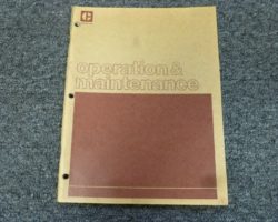 CATERPILLAR DP55N FORKLIFT Owner Operator Maintenance Manual