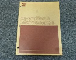 CATERPILLAR PD9000 FORKLIFT Owner Operator Maintenance Manual